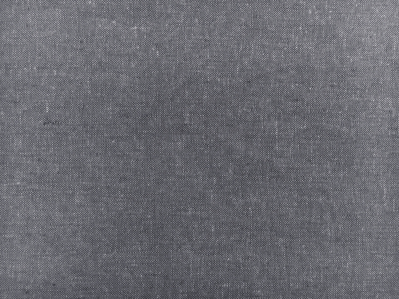 Yarn Dyed Linen Cotton Blend in Graphite2