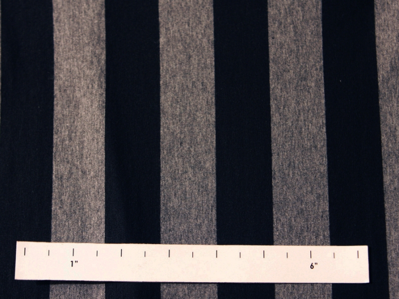 Cotton Rayon Lycra Stripe 1