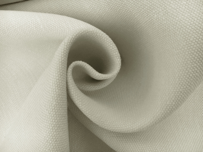 Heavy Upholstery Linen in White1