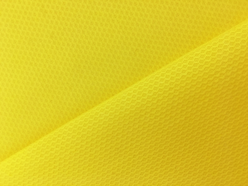 Italian Cotton Lycra Pique in Yellow1