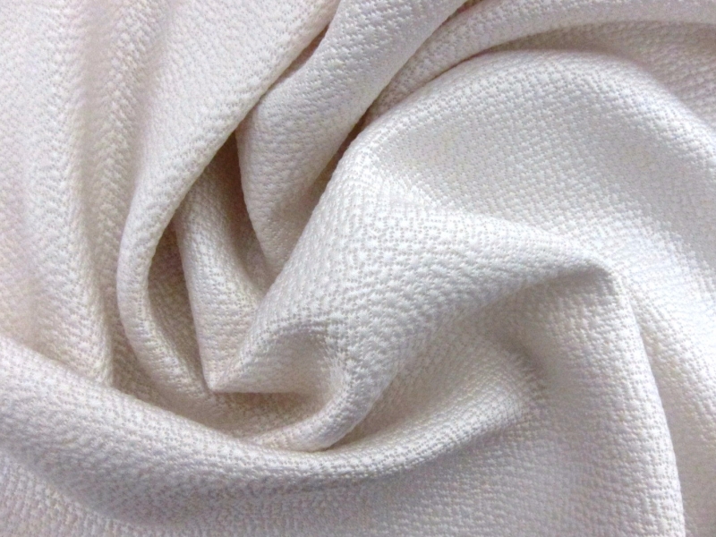 White Silk & Wool Hammered Satin -  Canada