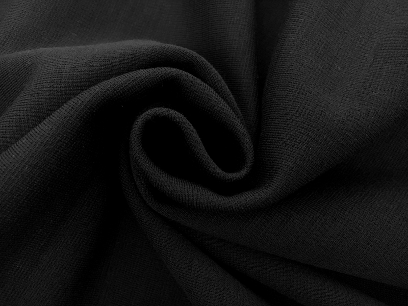 Austrian Virgin Wool Heavy Double Knit in Black1