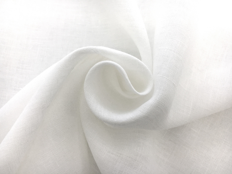 Belgian Handkerchief Linen in Oyster White1