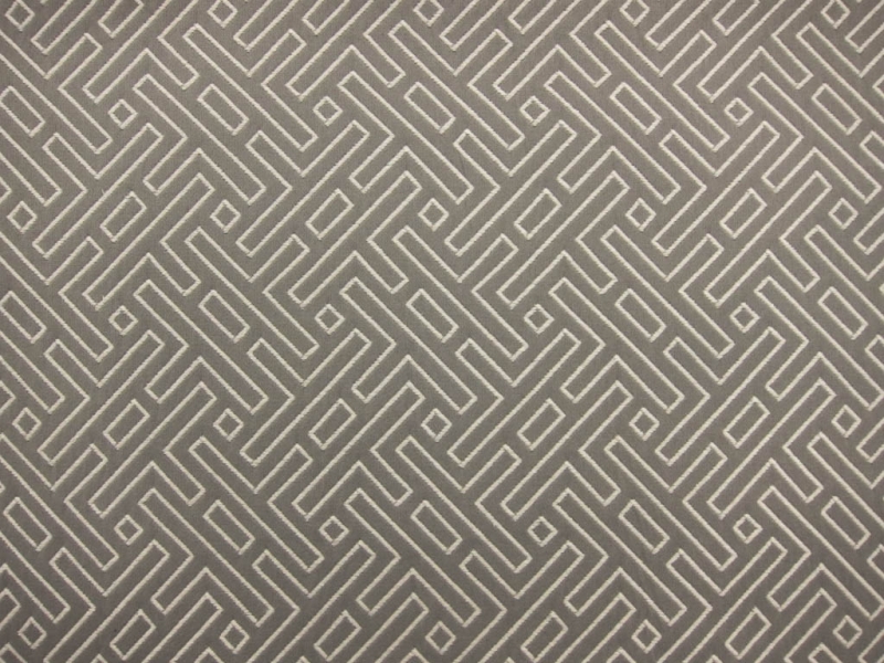 Cotton Blend Upholstery Labyrinth Brocade 0