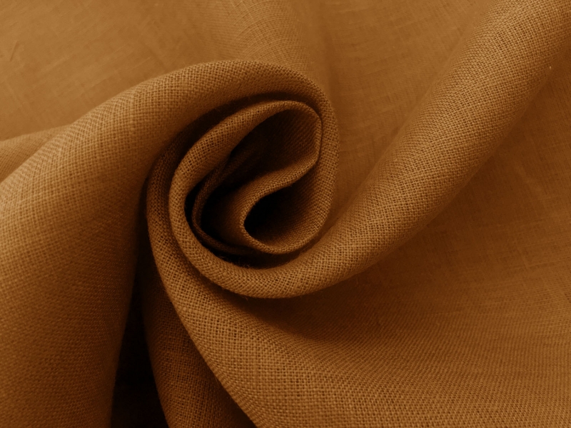 Italino Handkerchief Linen in Bronze1