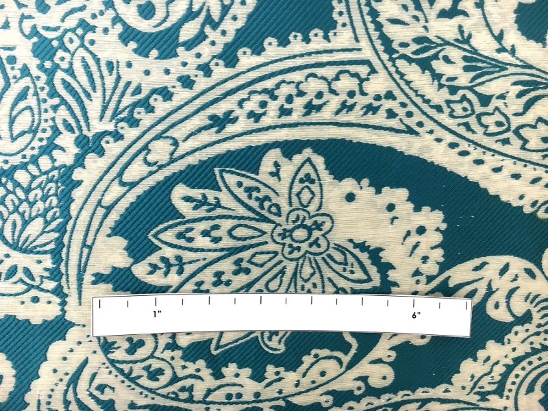 Extra Wide Doubleface Jacquard Large Paisley Pattern4