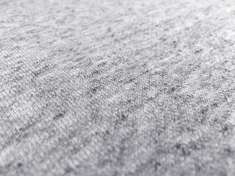 Japanese Cotton Sweatshirt Fleece in Dark Heather Grey3