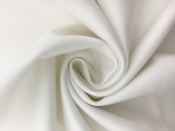 Italian Stretch Matte Silk Crepe in Silk White0
