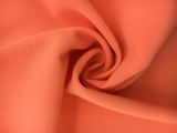 Polyester Stretch Crepe in Salmon0