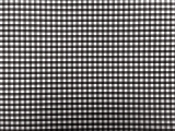 1/4" Cotton Gingham in Black0