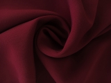 Polyester and Spandex Stretch Crepe in Burgundy0