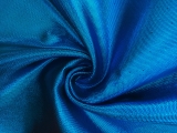 French Cotton Blend Metallic Twill in Blue0