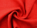 Wool Harris Tweed in Tomato Red0