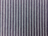 Japanese Woven Striped Cotton Denim 0