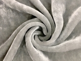 Silk and Rayon Velvet in Ivory0